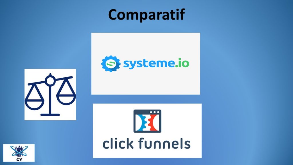 comparatif entre systeme io et clickfunnel